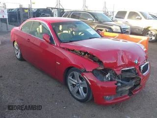 2010 BMW 3 Series 335i with VIN WBAWL7C58AP474530, listed as a IAAI auction lot 41764106 with 110,904 mi miles. Bid and sale history available at carsss.com. Image 1.