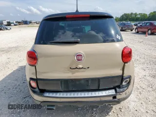 2014 FIAT 500L Trekking with VIN ZFBCFADH5EZ021708, listed as a Copart auction lot 60093615 with 160,414 mi miles and Salvage title. Bid and sale history available at DreamBid. Image 6.