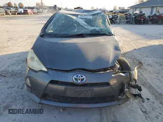 2012 Toyota Prius c One with VIN JTDKDTB39C1504910, listed as a Copart auction lot 83626314 with Not Provided miles and Salvage Title. Bid and sale history available at carsss.com. Image 5.