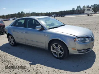 2007 Audi A4 2.0T with VIN WAUDF78E07A077400, listed as a Copart auction lot 50206845 with 99,157 mi miles and Salvage Title. Bid and sale history available at carsss.com. Image 4.