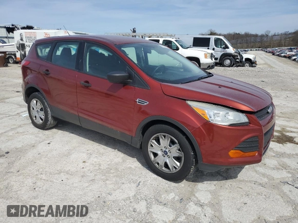 2014 Ford Escape S with VIN 1FMCU0F71EUA98666, listed as a Copart auction lot 50228465 with 90,453 mi miles and Salvage Title. Bid and sale history available at carsss.com. Image 4.