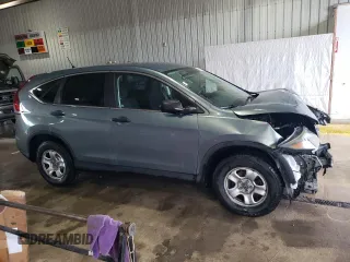 2012 Honda CR-V LX with VIN 5J6RM4H32CL017106, listed as a Copart auction lot 61435785 with 196,439 mi miles and Salvage title. Bid and sale history available at DreamBid. Image 4.
