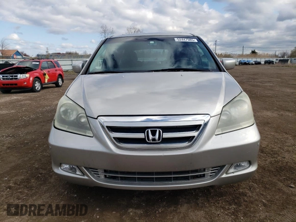 2006 Honda Odyssey TOURING with VIN 5FNRL38896B012054, listed as a Copart auction lot 52447985 with 180,221 mi miles and Salvage Title. Bid and sale history available at carsss.com. Image 5.