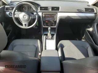 2012 Volkswagen Passat SE with VIN 1VWBH7A30CC045734, listed as a Copart auction lot 61510605 with 130,035 mi miles and Salvage title. Bid and sale history available at DreamBid. Image 8.