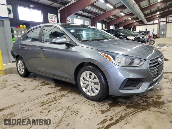 2018 Hyundai Accent SEL with VIN 3KPC24A31JE005806, listed as a Copart auction lot 40183554 with 96,002 mi miles. Bid and sale history available at carsss.com. Image 4.