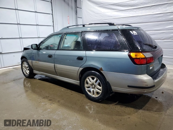 2002 Subaru Legacy Outback with VIN 4S3BH675227661304, listed as a Copart auction lot 55293225 with Not provided miles and Salvage title. Bid and sale history available at DreamBid. Image 2.