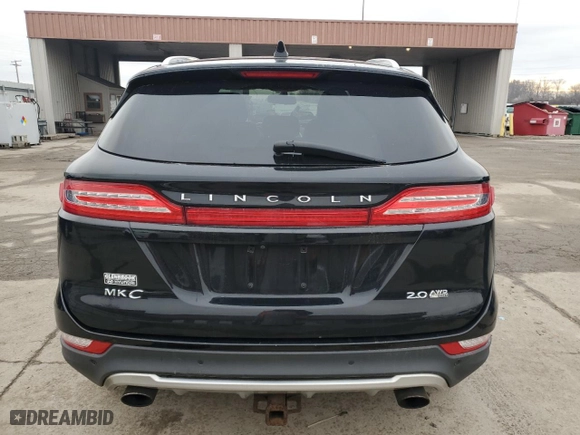 2016 Lincoln MKC Select with VIN 5LMCJ2D97GUJ05712, listed as a Copart auction lot 86733704 with 133,658 mi miles and Salvage Title. Bid and sale history available at carsss.com. Image 6.