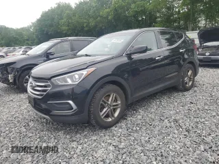 2018 Hyundai Santa Fe 2.4L with VIN 5NMZTDLB4JH107654, listed as a Copart auction lot 58790265 with 161,543 mi miles and Salvage title. Bid and sale history available at DreamBid. Image 1.