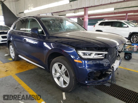 2018 Audi Q5 Premium Plus with VIN WA1BNAFY8J2235601, listed as a Copart auction lot 71803262 with 65,786 mi miles. Bid and sale history available at carsss.com. Image 4.
