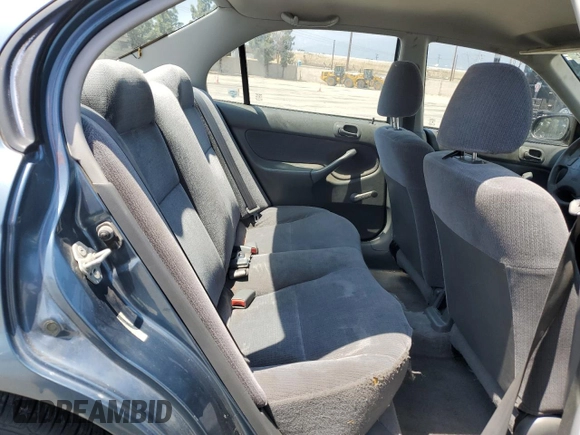 1998 Honda Civic DX with VIN JHMEJ6624WS000450, listed as a Copart auction lot 54217265 with 299,994 mi miles and Salvage Title. Bid and sale history available at carsss.com. Image 10.
