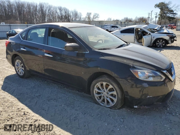 2019 Nissan Sentra SV with VIN 3N1AB7AP6KY297113, listed as a Copart auction lot 47485735 with 134,271 mi miles and Clean Title. Bid and sale history available at DreamBid. Image 4.