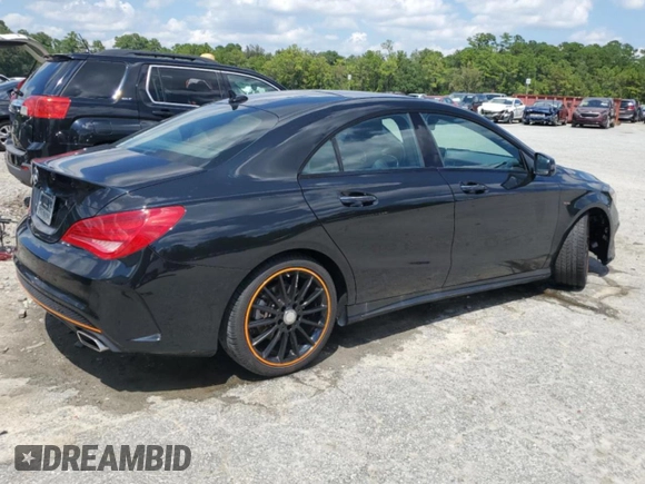 2016 Mercedes-Benz CLA 250 with VIN WDDSJ4EB0GN308201, listed as a Copart auction lot 65979043 with 40,852 mi miles and . Bid and sale history available at DreamBid. Image 3.