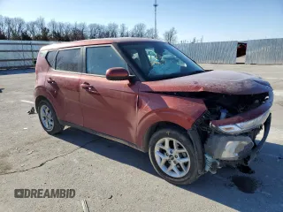 2021 Kia Soul S with VIN KNDJ23AU5M7789762, listed as a Copart auction lot 42638395 with 51,837 mi miles and Salvage Title. Bid and sale history available at carsss.com. Image 4.