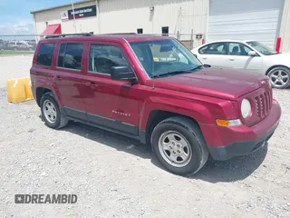 2014 Jeep Patriot Sport with VIN 1C4NJPBB9ED819230, listed as a IAAI auction lot 42790596 with 128,918 mi miles and . Bid and sale history available at DreamBid. Image 1.