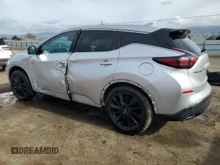 2023 Nissan Murano SL with VIN 5N1AZ2CJ7PC131408, listed as a Copart auction lot 45731385 with 42,936 mi miles and Non Repairable. Bid and sale history available at DreamBid. Image 2.