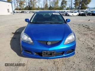 2005 Acura RSX with VIN JH4DC53825S017092, listed as a Copart auction lot 74581464 with 64,688 mi miles and Salvage Title. Bid and sale history available at carsss.com. Image 5.