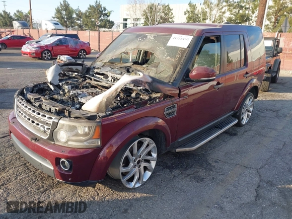 2016 Land Rover LR4 HSE with VIN SALAG2V69GA820275, listed as a IAAI auction lot 41336167 with Not provided miles and . Bid and sale history available at DreamBid. Image 17.