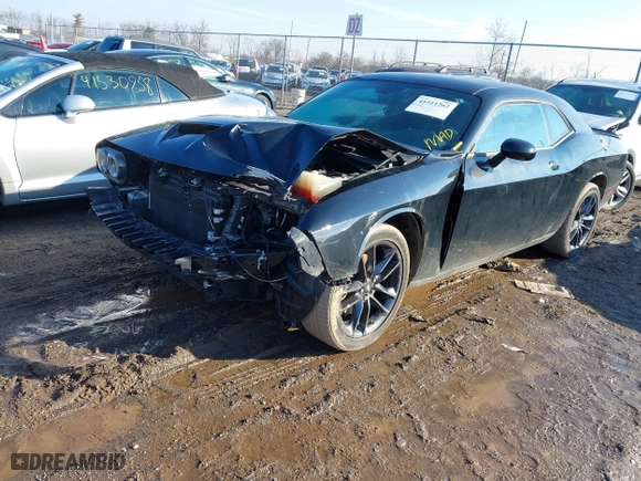 2021 Dodge Challenger GT with VIN 2C3CDZKG4MH674514, listed as a IAAI auction lot 41511262 with 53,874 mi miles. Bid and sale history available at carsss.com. Image 17.