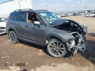 2017 Subaru Forester Touring with VIN JF2SJGWC5HH465520, listed as a IAAI auction lot 41498085 with 1 mi miles. Bid and sale history available at carsss.com. Image 1.