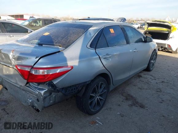 2015 Toyota Camry XLE with VIN 4T1BF1FK4FU039189, listed as a IAAI auction lot 41283052 with Not Provided miles and . Bid and sale history available at DreamBid. Image 4.