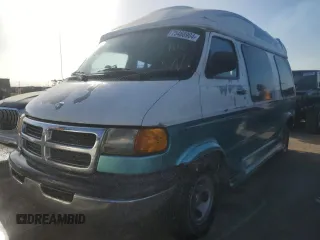 1999 Dodge Cargo Conversion with VIN 2B6HB11Y5XK521588, listed as a Copart auction lot 75468904 with Not Provided miles and Non Repairable. Bid and sale history available at carsss.com. Image 1.