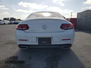 2018 Mercedes-Benz C with VIN WDDWJ4JBXJF717766, listed as a Copart auction lot 54527695 with 85,799 mi miles and Clean Title. Bid and sale history available at carsss.com. Image 6.