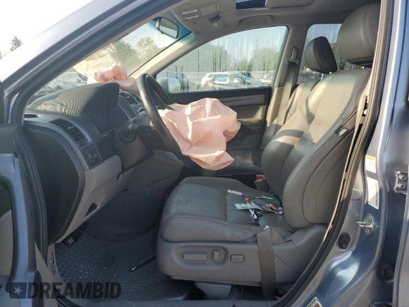 2008 Honda CR-V EX-L with VIN JHLRE48788C018163, listed as a Copart auction lot 55435615 with Not Provided miles and Salvage Title. Bid and sale history available at DreamBid. Image 7.
