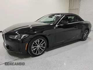 2025 BMW 4 Series 430i xDrive with VIN WBA53DB03SCT72075, listed as a Copart auction lot 55703825 with 13,894 mi miles and Clean Title. Bid and sale history available at carsss.com. Image 1.