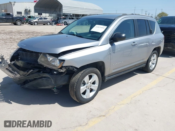 2017 Jeep Compass Sport with VIN 1C4NJCBA5HD147977, listed as a IAAI auction lot 41821444 with 86,126 mi miles and . Bid and sale history available at carsss.com. Image 17.