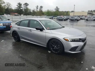 2022 Honda Civic Sport z VIN 2HGFE2F57NH597601, wystawiony jako Copart lot #55588515 z przebiegiem 12 576 mil mil oraz Szkoda całkowita • Salvage title. Historia ofert i sprzedaży dostępna na DreamBid. Obrazek 4.
