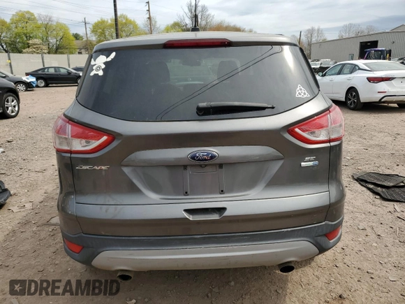 2014 Ford Escape SE with VIN 1FMCU9GX5EUB92312, listed as a Copart auction lot 53983105 with 116,902 mi miles and Clean Title. Bid and sale history available at carsss.com. Image 6.