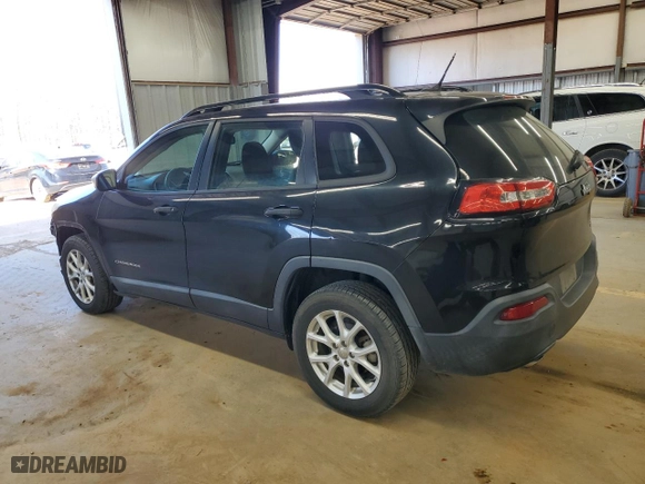 2015 Jeep Cherokee Sport with VIN 1C4PJLAB5FW660702, listed as a Copart auction lot 50629715 with 121,246 mi miles and Salvage Title. Bid and sale history available at carsss.com. Image 2.