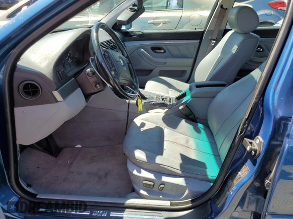 2001 BMW 5 Series 525iAT with VIN WBADS43471GD84658, listed as a Copart auction lot 63564264 with 171,423 mi miles and Salvage Title. Bid and sale history available at carsss.com. Image 7.