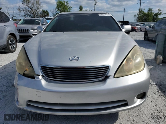 2005 Lexus ES 330 with VIN JTHBA30G555142034, listed as a Copart auction lot 54656975 with 196,718 mi miles and Salvage Title. Bid and sale history available at carsss.com. Image 5.