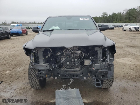 2024 Ram 1500 Tradesman with VIN 1C6SRFGT3RN177618, listed as a Copart auction lot 44201155 with 6,651 mi miles and Salvage Title. Bid and sale history available at carsss.com. Image 5.