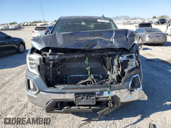 2021 GMC Sierra 1500 Limited SLT with VIN 1GTU9DETXMZ399972, listed as a Copart auction lot 77213004 with 42,588 mi miles and Salvage Title. Bid and sale history available at carsss.com. Image 5.