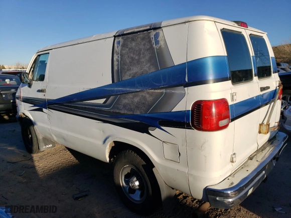 1995 Dodge Ram Van with VIN 2B7HB21Y3SK503648, listed as a Copart auction lot 83202054 with NaN miles and Clean Title. Bid and sale history available at carsss.com. Image 2.