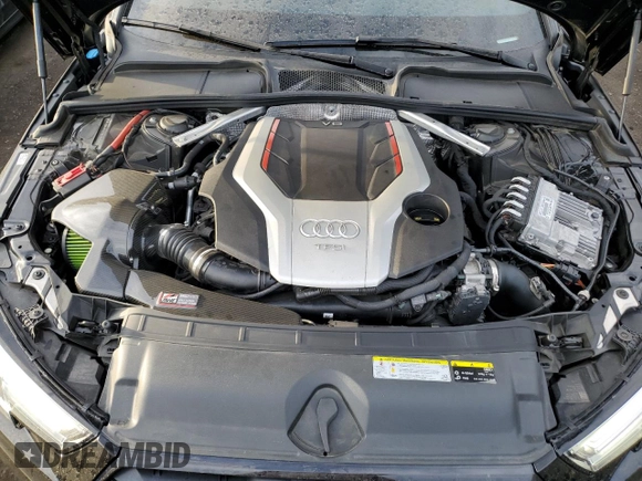 2018 Audi S4 Premium Plus with VIN WAUB4AF47JA117029, listed as a Copart auction lot 76617824 with 49,000 mi miles and Salvage Title. Bid and sale history available at carsss.com. Image 11.