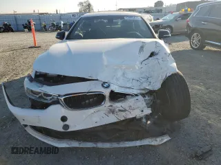 2015 BMW 4 Series 428i z VIN WBA3V5C58FP752609, wystawiony jako Copart lot #43005435 z przebiegiem Nie podano mil oraz Szkoda całkowita • Salvage title. Historia ofert i sprzedaży dostępna na DreamBid. Obrazek 5.