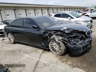 2008 BMW 7 Series 750Li with VIN WBAHN835X8DT84705, listed as a Copart auction lot 67658184 with 191,868 mi miles and Salvage Title. Bid and sale history available at carsss.com. Image 4.