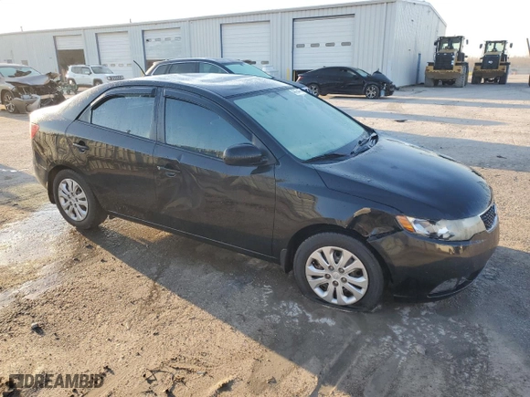 2012 Kia Forte LX with VIN KNAFT4A25C5538349, listed as a Copart auction lot 48196475 with 291,039 mi miles and Salvage Title. Bid and sale history available at carsss.com. Image 4.