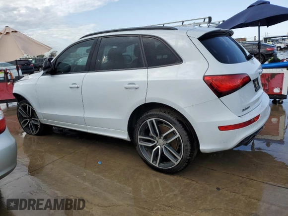 2017 Audi Q5 Prestige with VIN WA1W7AFP3HA055123, listed as a Copart auction lot 46099074 with 156,186 mi miles. Bid and sale history available at carsss.com. Image 2.