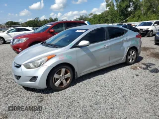 2013 Hyundai Elantra GLS with VIN 5NPDH4AE1DH380339, listed as a Copart auction lot 60550085 with 120,103 mi miles and Salvage title. Bid and sale history available at DreamBid. Image 1.