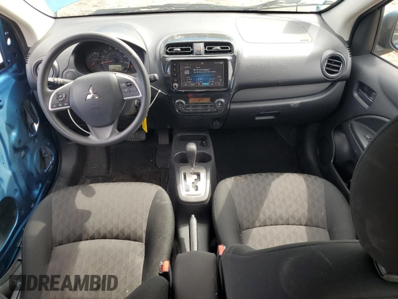 2024 Mitsubishi Mirage ES z VIN ML32AUHJ6RH000242, wystawiony jako Copart lot #52795295 z przebiegiem 8 978 mil mil oraz Szkoda całkowita • Salvage title. Historia ofert i sprzedaży dostępna na DreamBid. Obrazek 8.