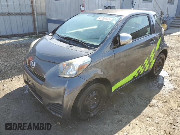 2014 Scion iQ with VIN JTNJJXB0XEJ029610, listed as a Copart auction lot 46700905 with 135,381 mi miles and Salvage Title. Bid and sale history available at carsss.com. Image 1.