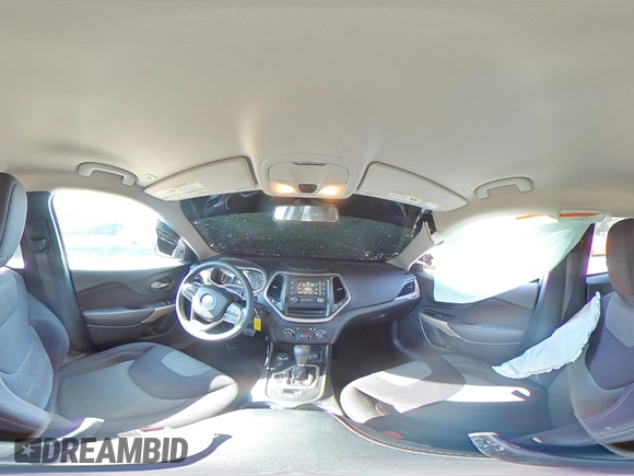 2018 Jeep Cherokee Latitude Tech Connect with VIN 1C4PJMCX7JD500971, listed as a Copart auction lot 57604465 with 133,293 mi miles and Salvage title. Bid and sale history available at DreamBid. Image 15.