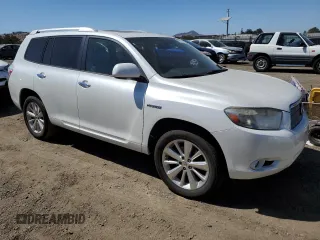 2008 Toyota Highlander Hybrid Limited with VIN JTEEW44A582020867, listed as a Copart auction lot 69971894 with 180,182 mi miles and Salvage Title. Bid and sale history available at carsss.com. Image 4.