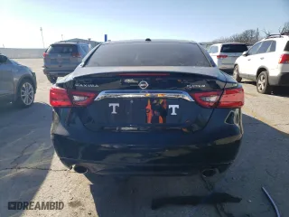 2017 Nissan Maxima SR with VIN 1N4AA6AP6HC379473, listed as a Copart auction lot 42408595 with 88,174 mi miles and Salvage Title. Bid and sale history available at carsss.com. Image 6.