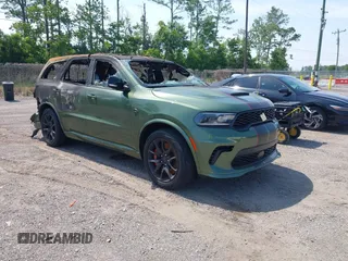 2021 Dodge Durango SRT Hellcat z VIN 1C4SDJH92MC683040, wystawiony jako IAAI lot #42596594 z przebiegiem Nie podano mil oraz . Historia ofert i sprzedaży dostępna na DreamBid. Obrazek 1.