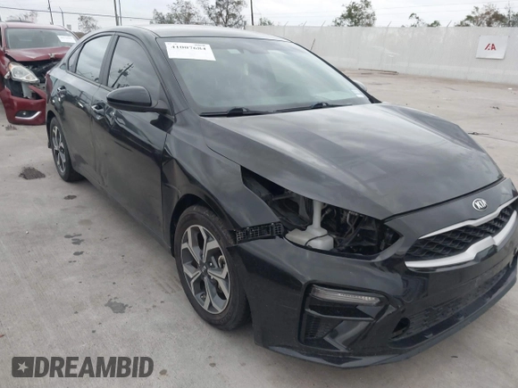 2021 Kia Forte LXS with VIN 3KPF24AD8ME297528, listed as a IAAI auction lot 41007684 with 90,108 mi miles and . Bid and sale history available at carsss.com. Image 6.